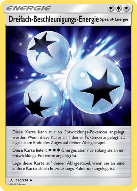 Dreifach-Beschleunigungs-Energie – Normal