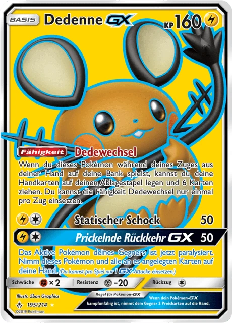 Dedenne-GX – Holo