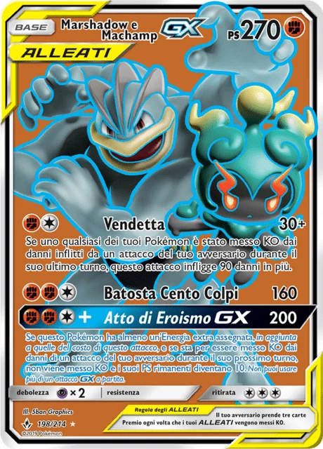 Marshadow e Machamp-GX – Holo