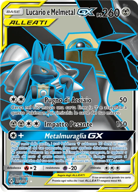 Lucario e Melmetal-GX