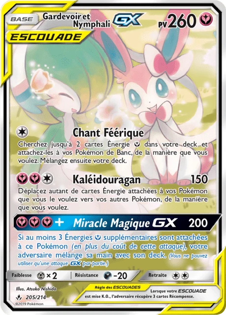 Gardevoir et Nymphali-GX