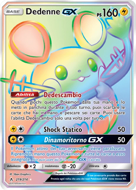 Dedenne-GX – Holo