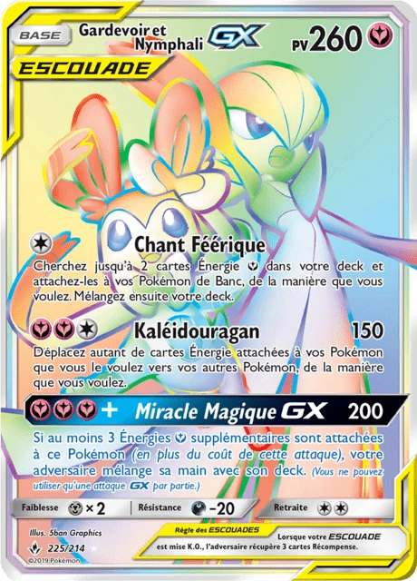 Gardevoir et Nymphali-GX – Holo