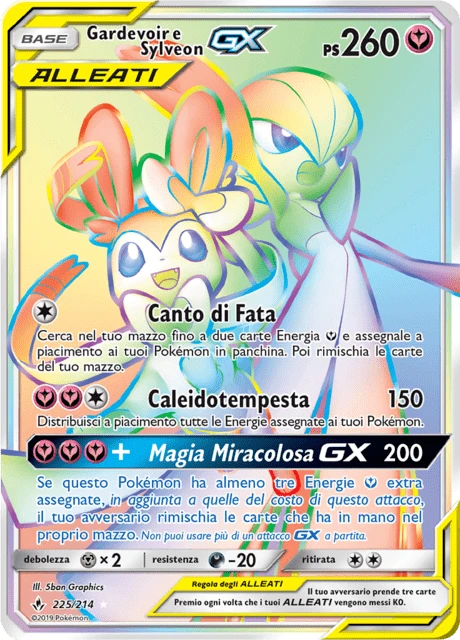 Gardevoir e Sylveon-GX – Holo
