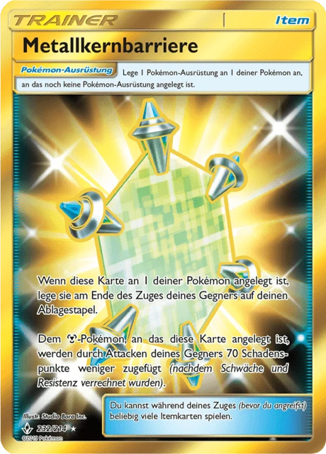 Metallkernbarriere – Holo