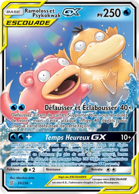 Ramoloss et Psykokwak-GX