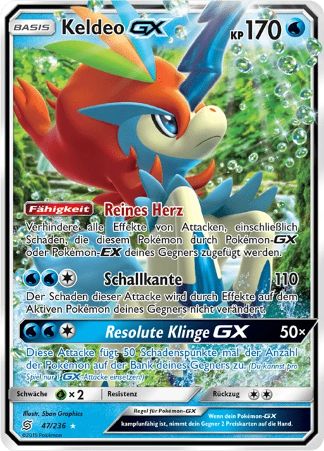 Keldeo-GX – Holo