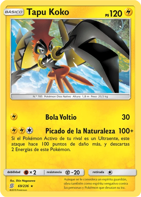 Tapu Koko – Reverse Holo