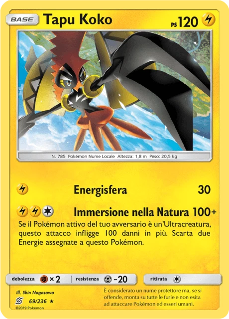 Tapu Koko – Reverse Holo