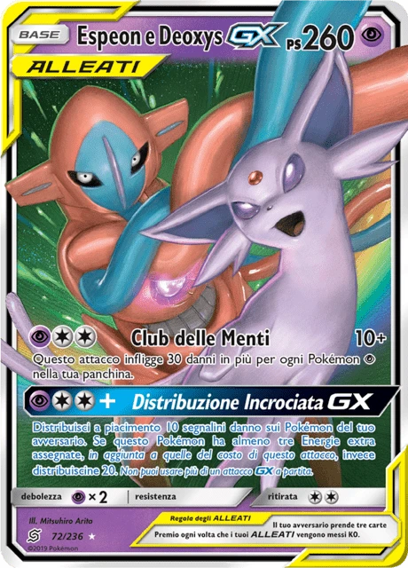 Espeon e Deoxys-GX – Holo