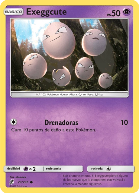 Exeggcute – Reverse Holo