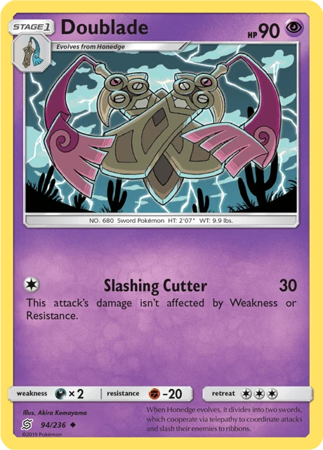 Doublade – Reverse Holo
