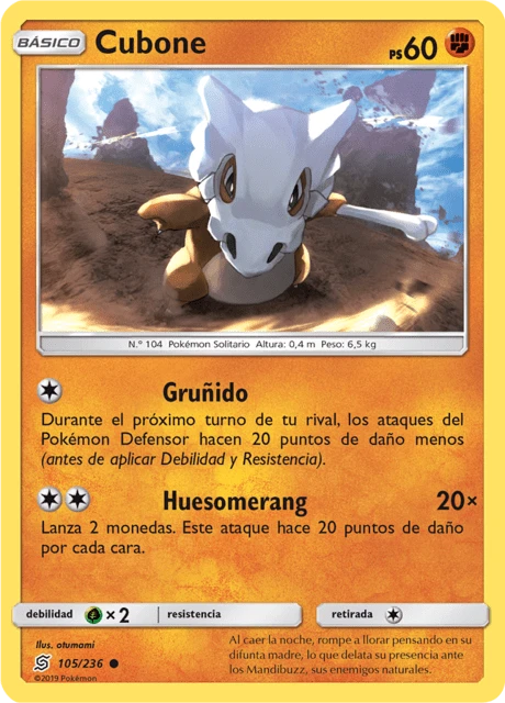 Cubone – Reverse Holo