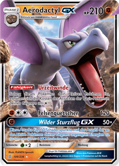 Aerodactyl-GX – Holo