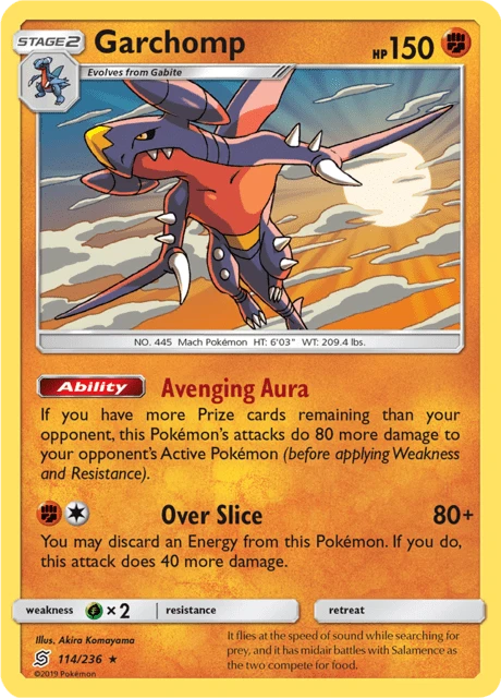 Garchomp – Reverse Holo