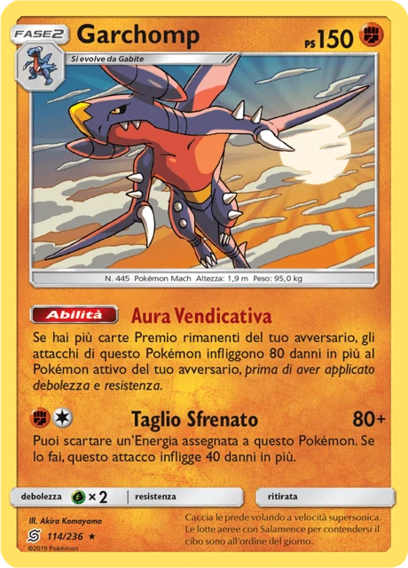 Garchomp – Reverse Holo