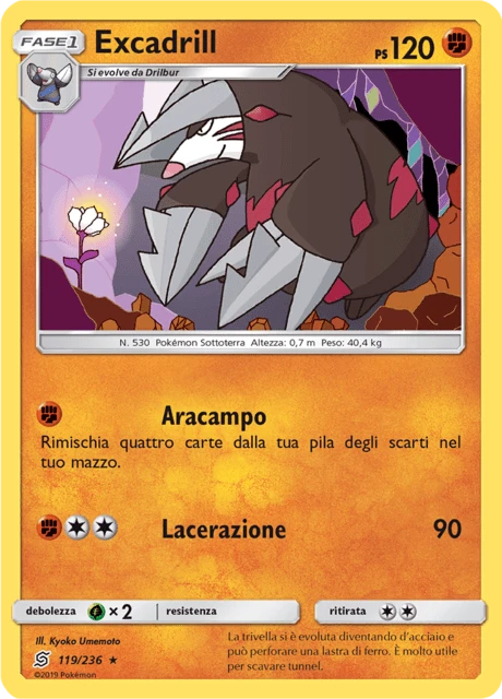 Excadrill – Reverse Holo