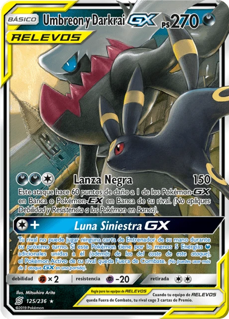 Umbreon y Darkrai-GX