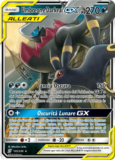 Umbreon e Darkrai-GX