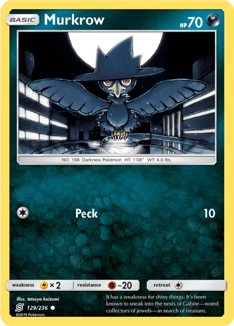 Murkrow – Reverse Holo