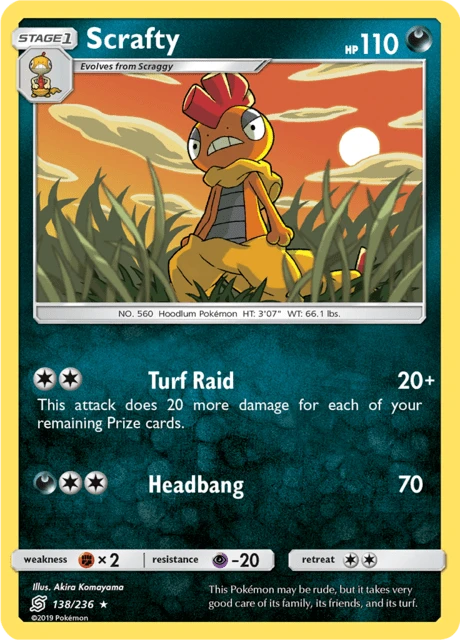 Scrafty – Normal