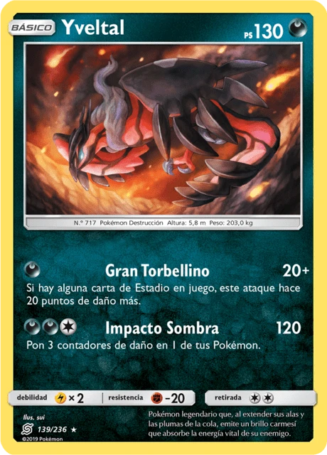 Yveltal – Reverse Holo