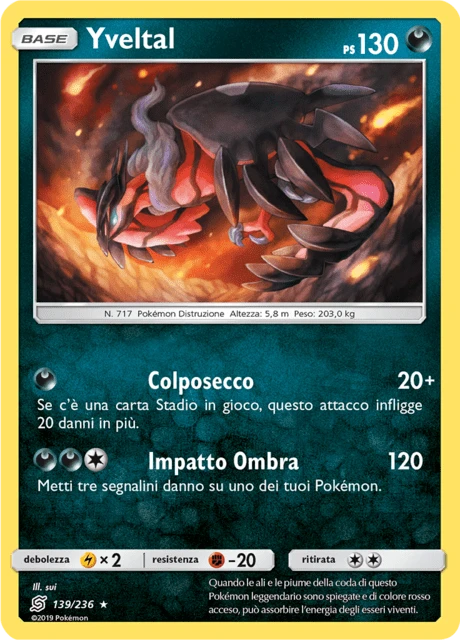 Yveltal – Reverse Holo