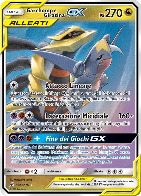 Garchomp e Giratina-GX – Holo