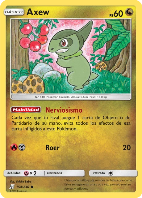 Axew – Reverse Holo