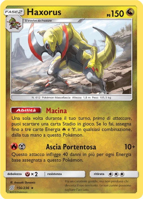 Haxorus – Reverse Holo