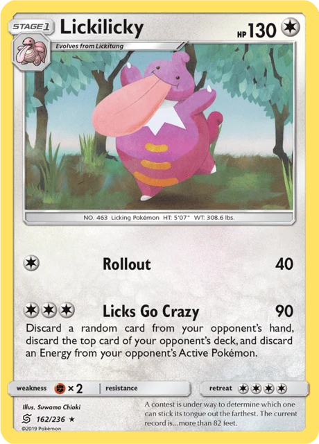 Lickilicky – Reverse Holo