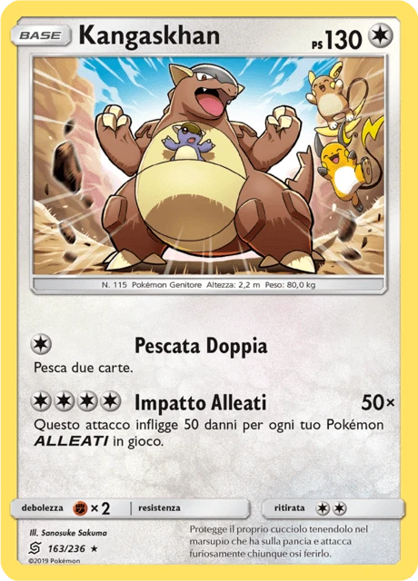 Kangaskhan – Reverse Holo