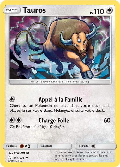 Tauros – Reverse Holo