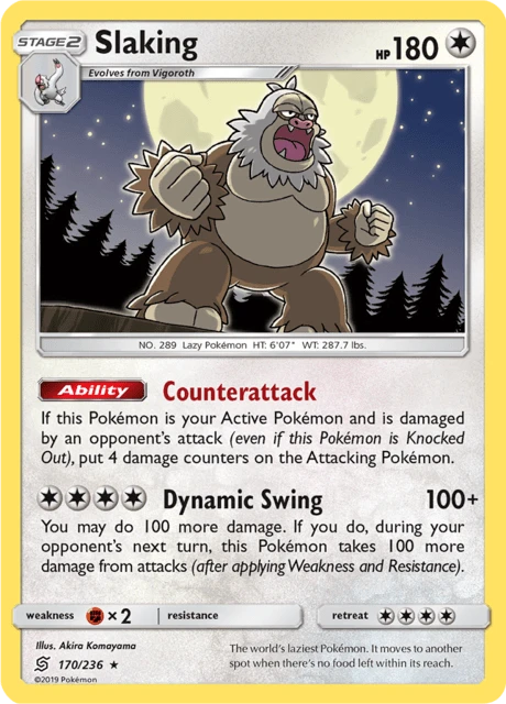 Slaking – Reverse Holo