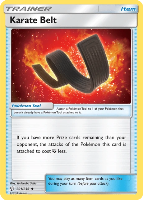 Karate Belt – Reverse Holo