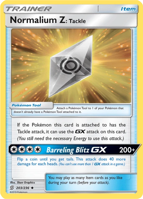 Normalium Z: Tackle – Reverse Holo