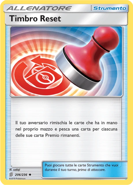 Timbro Reset – Normal