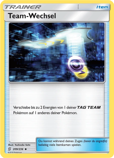 Team-Wechsel – Normal