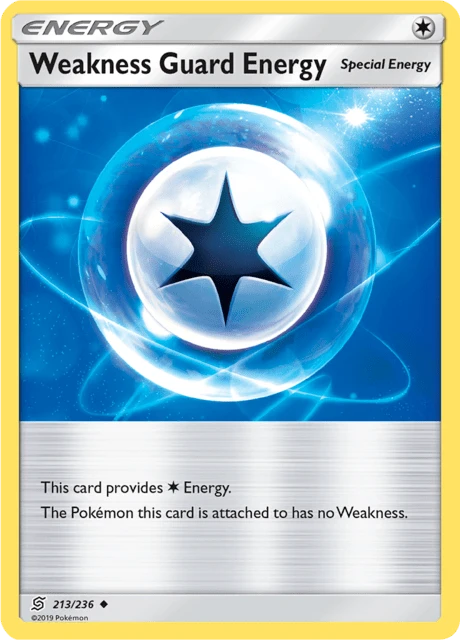 Weakness Guard Energy – Reverse Holo
