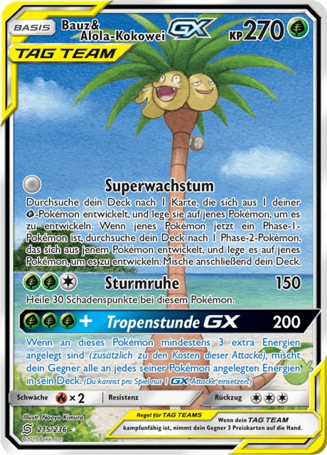 Bauz & Alola-Kokowei-GX – Holo