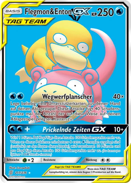 Flegmon & Enton-GX