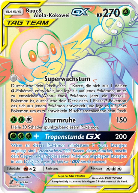 Bauz & Alola-Kokowei-GX – Holo