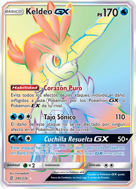 Keldeo-GX – Holo