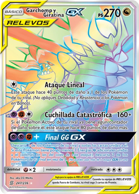 Garchomp y Giratina-GX – Holo