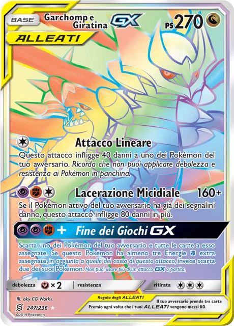 Garchomp e Giratina-GX – Holo