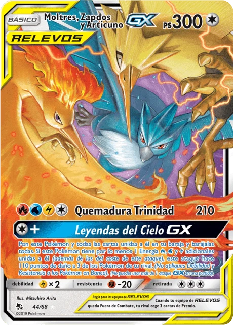 Moltres, Zapdos y Articuno-GX