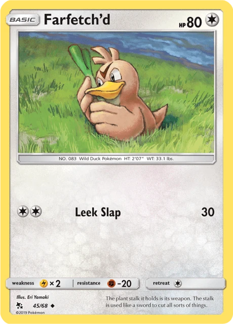Farfetch’d – Reverse Holo