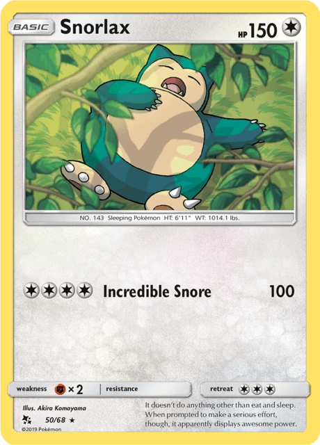 Snorlax – Normal