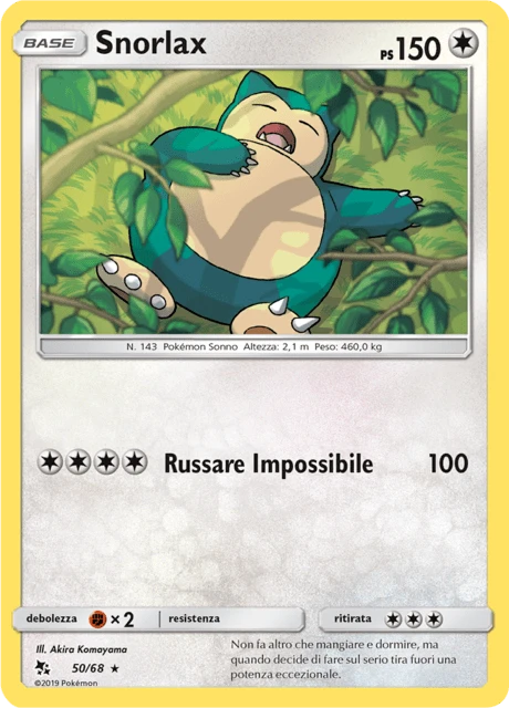 Snorlax – Normal