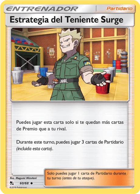 Estrategia del Teniente Surge – Reverse Holo
